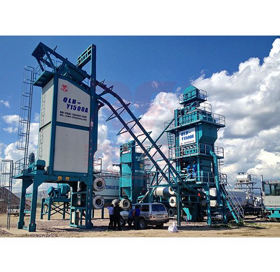 Mobile Asphalt Mixing Plant