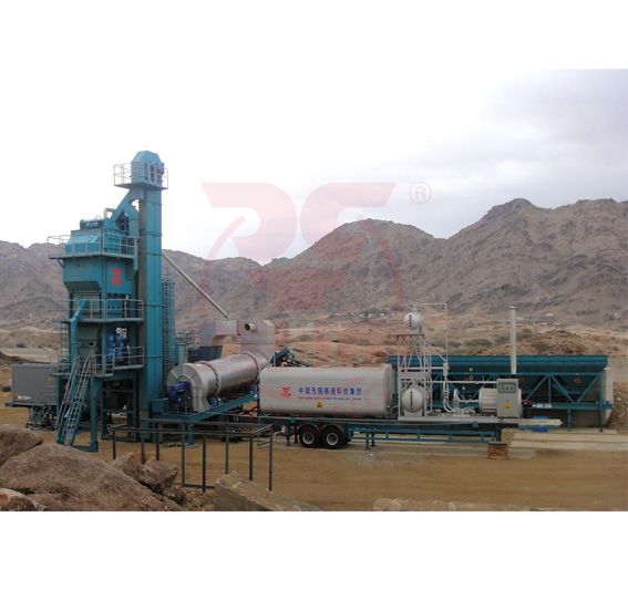 mobile asphalt plant