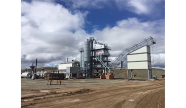 CCTV13 focusing on Mongolia's first highway participated by Xitong Asphalt Plant