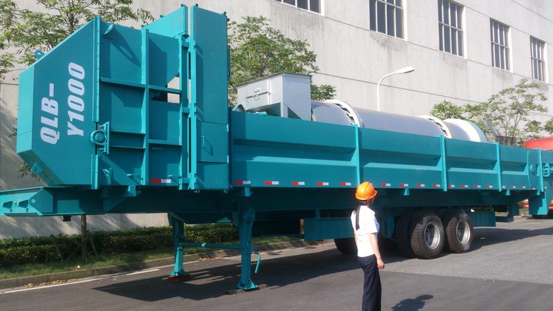 QLB-Y Series Mobile Type Asphalt Mixing Plant Data Form